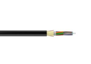 ADSS fiber optic cable construction for aerial network projects