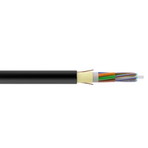 ADSS fiber optic cable construction for aerial network projects