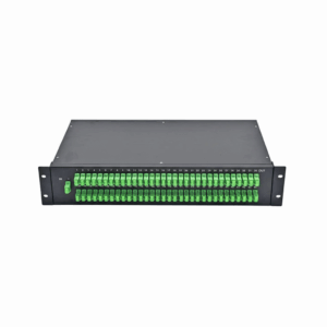 1x64 Fiber Optic PLC Splitter Rack Mount Patch Panel