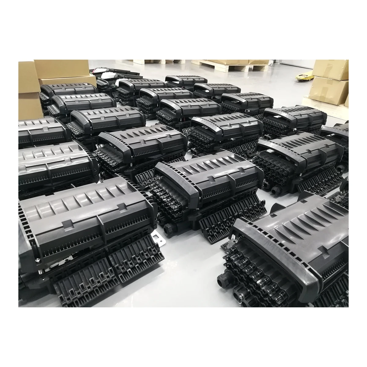 NL-FDB-68B IP68 NAP box production batch view