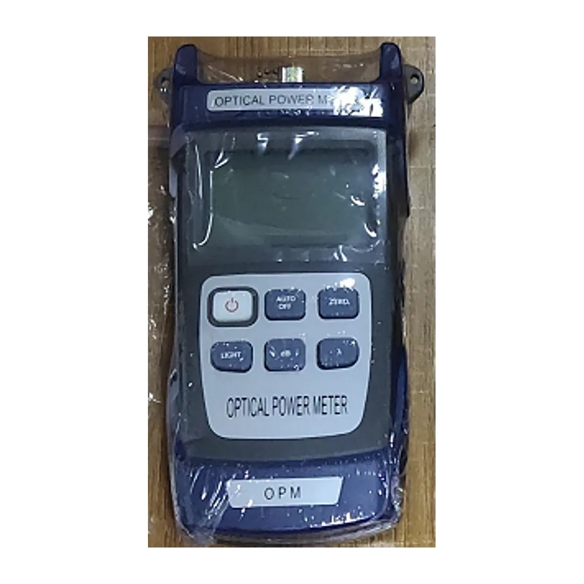 NetLast NL-PM05 handheld optical power meter on white background