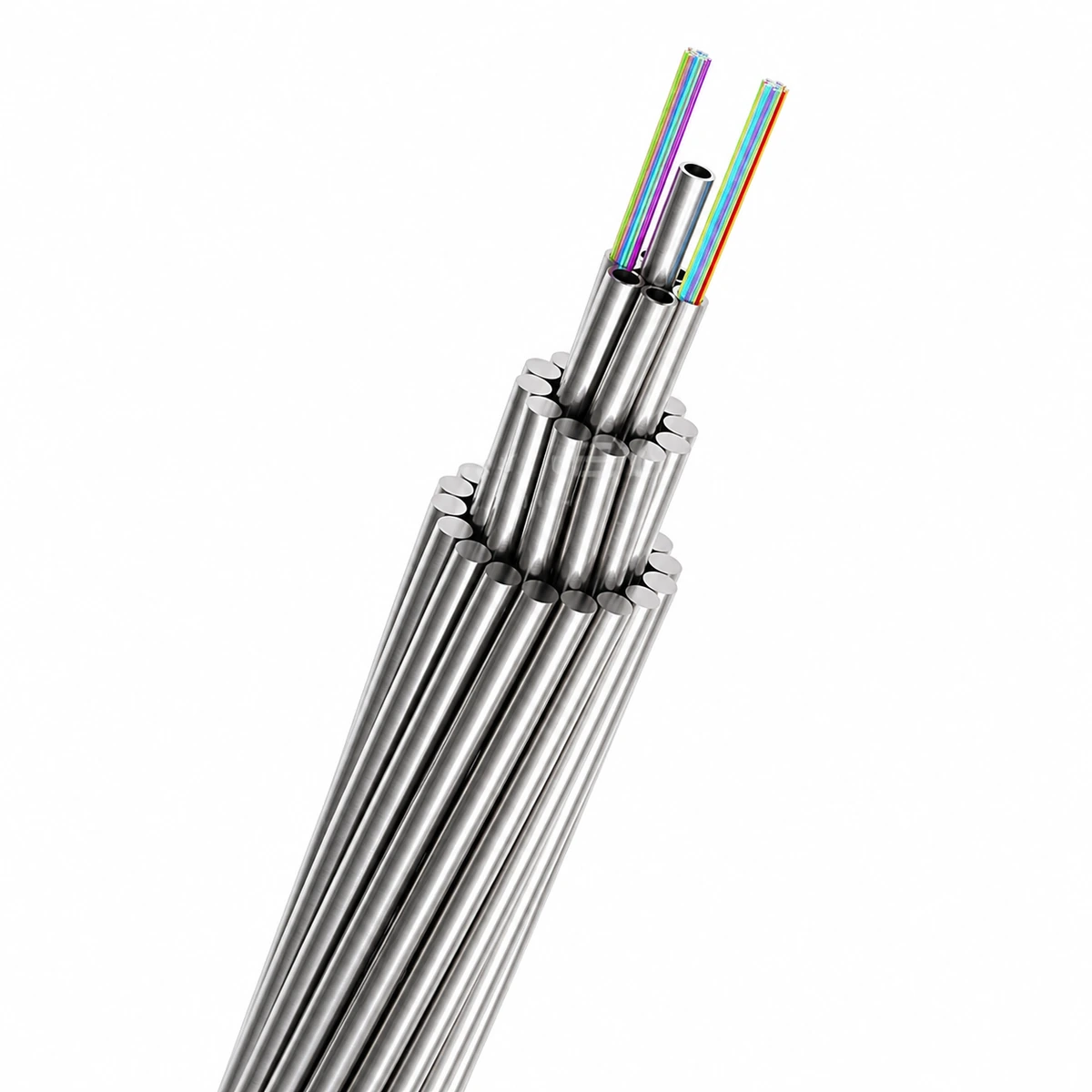 NetLast NL-OPGW-48B1-90 48 core OPGW optical ground wire metallic structure